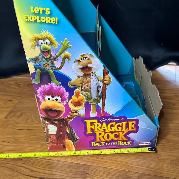 Fraggle Rock Back to the Rock Toy Set Cardboard Plush Display Jim Henson RETRO - Picture 7 of 12
